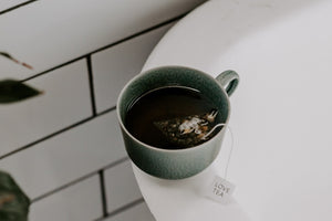 Cup of Tea on a Table in an Office