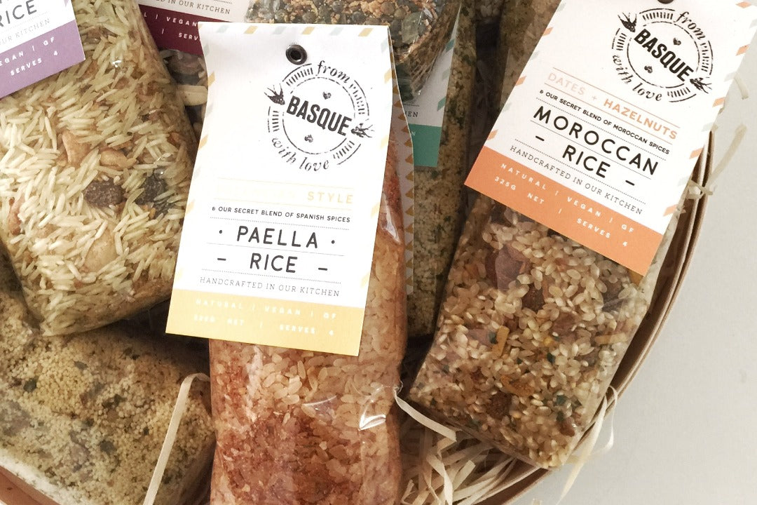 Gourmet easy to make meals in gluten free hamper