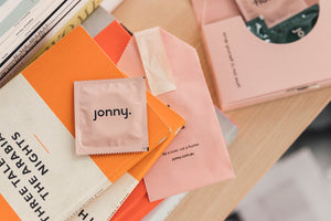 eco-friendly condoms by Jonny from our vegan hampers