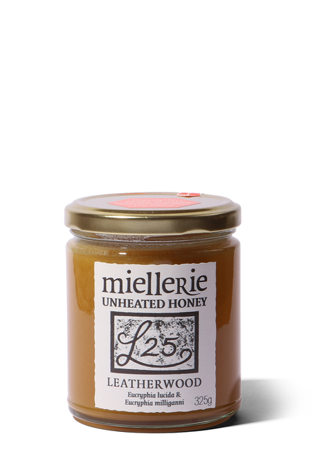Leatherwood honey by Miellerie
