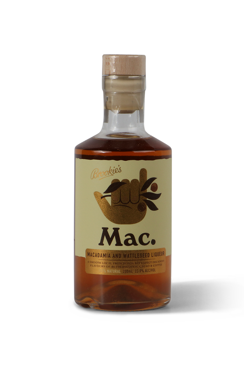 Macadamia and Wattleseed Liqeuer by Brookie's Gin